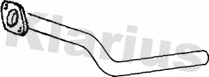 Tuyau d'échappement KLARIUS 120405