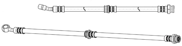 Flexible de frein CEF 512661
