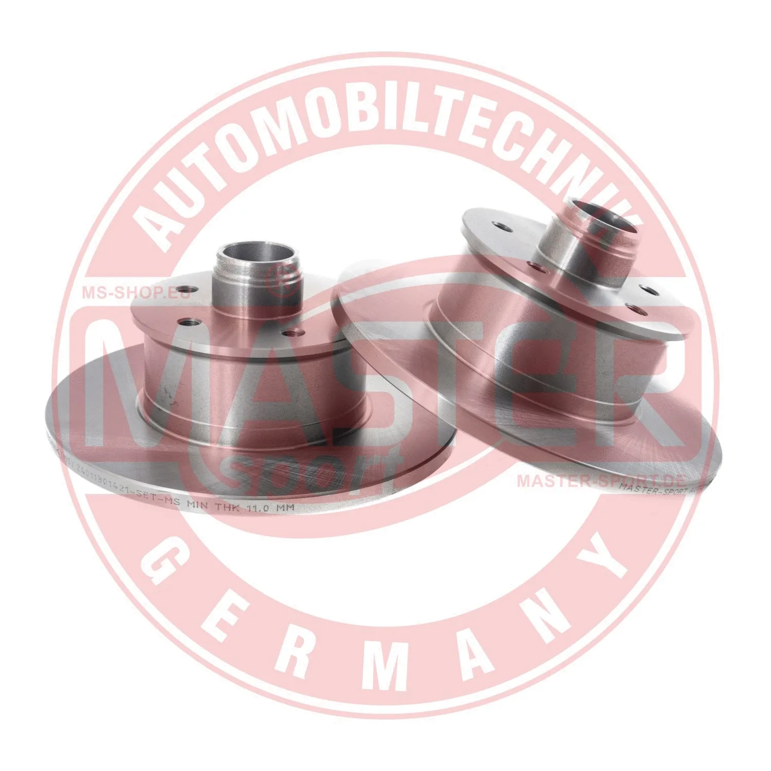 Disque de frein MASTER-SPORT GERMANY 24011301421-SET-MS