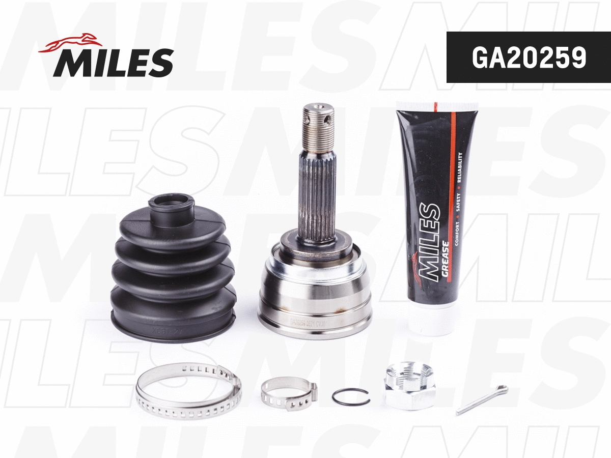 Jeu de joints, arbre de transmission MILES GA20259