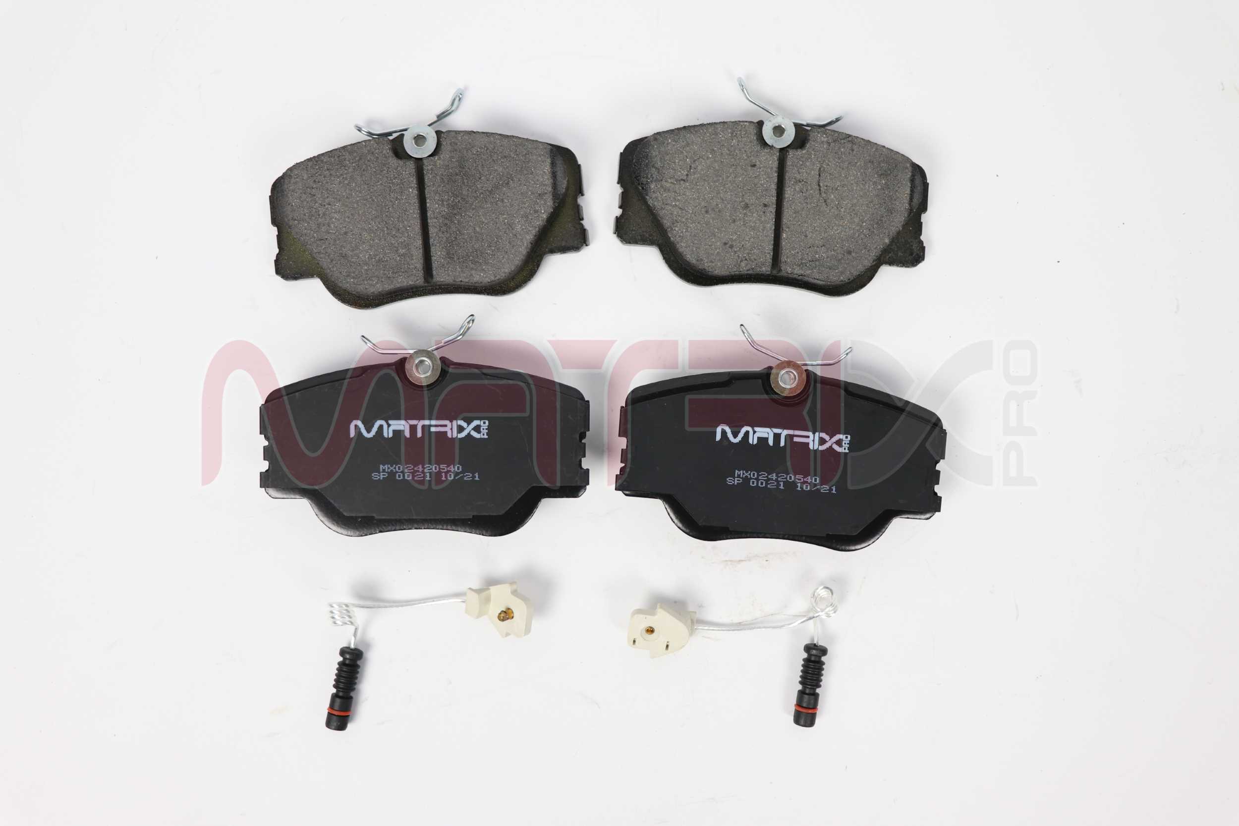 Kit de plaquettes de frein, frein à disque MATRIX PRO MX02420540