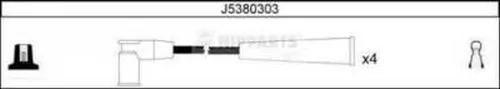 Kit de câbles d'allumage NIPPARTS J5380303