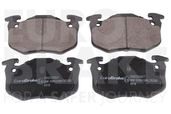 Kit de plaquettes de frein, frein à disque EUROBRAKE 5502223927