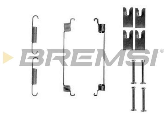 Kit d'accessoires, mâchoire de frein BREMSI SK0866