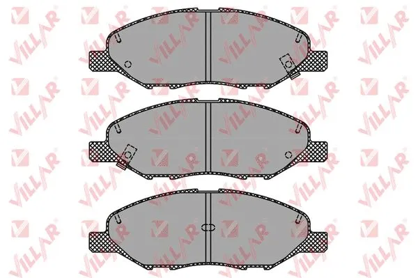 Kit de plaquettes de frein, frein à disque VILLAR 626.1497