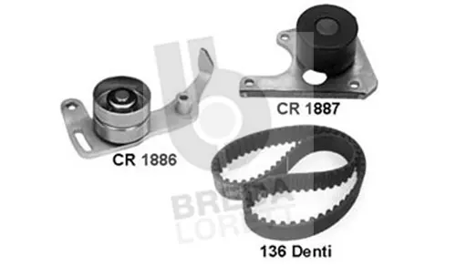 Kit de courroie crantée BREDA LORETT KCD0123