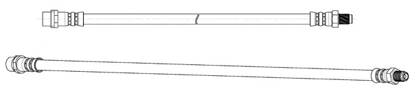 Flexible de frein CEF 512826