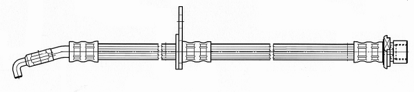 Flexible de frein CEF 512237