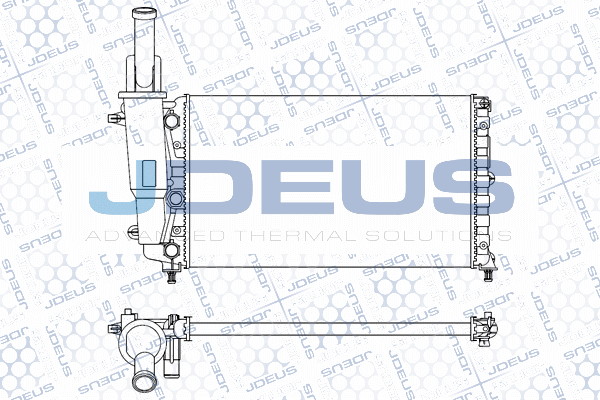 Radiateur, refroidissement du moteur JDEUS M-0110310