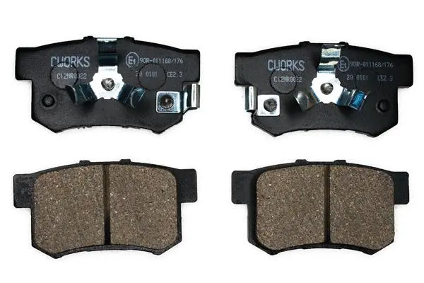 Kit de plaquettes de frein, frein à disque CWORKS C12NR0022