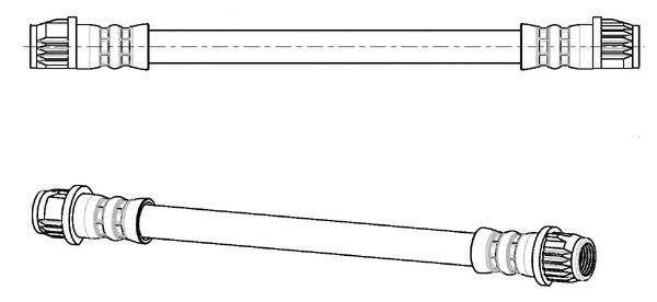 Flexible de frein CEF 512781