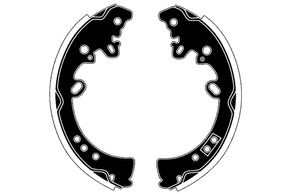 Jeu de mâchoires de frein RAICAM RA29361