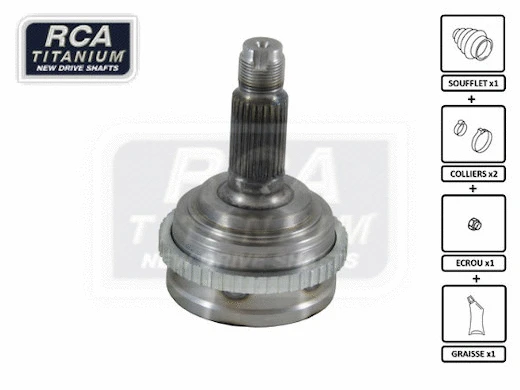 Jeu de joints, arbre de transmission RCA FRANCE HO46A