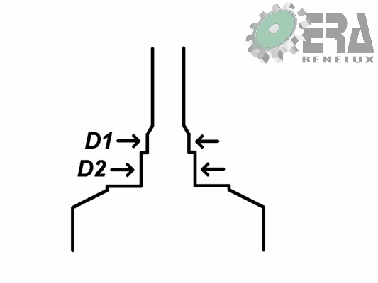 Jeu de joints, arbre de transmission The NewLine CVN9286