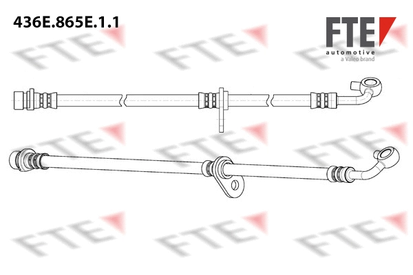 Flexible de frein FTE 9240961