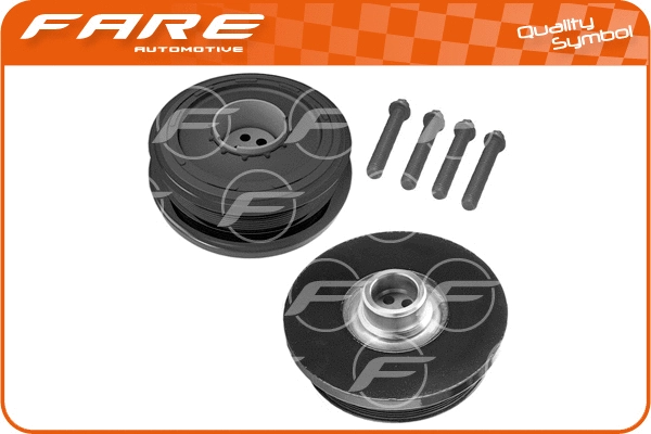 Kit de poulies, vilebrequin FARE SA 15022C