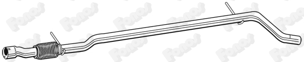 Tuyau d'échappement FONOS 07918