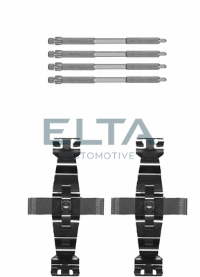 Kit d'accessoires, plaquette de frein à disque ELTA AUTOMOTIVE EA8811