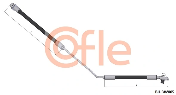 Flexible de frein COFLE 92.BH.BW005