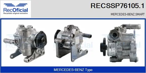 Pompe hydraulique, direction RECOFICIAL RECSSP76105.1