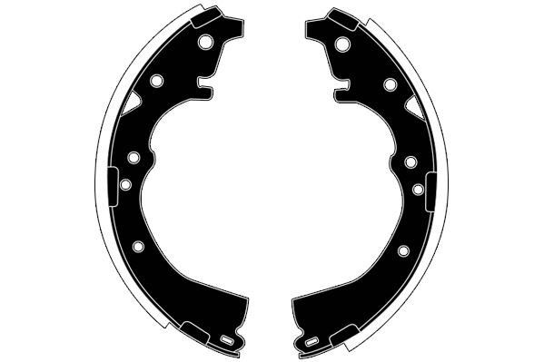 Jeu de mâchoires de frein RAICAM RA26650