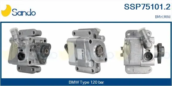 Pompe hydraulique, direction SANDO SSP75101.2