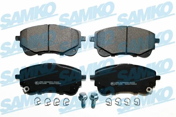 Kit de plaquettes de frein, frein à disque SAMKO 5SP2203