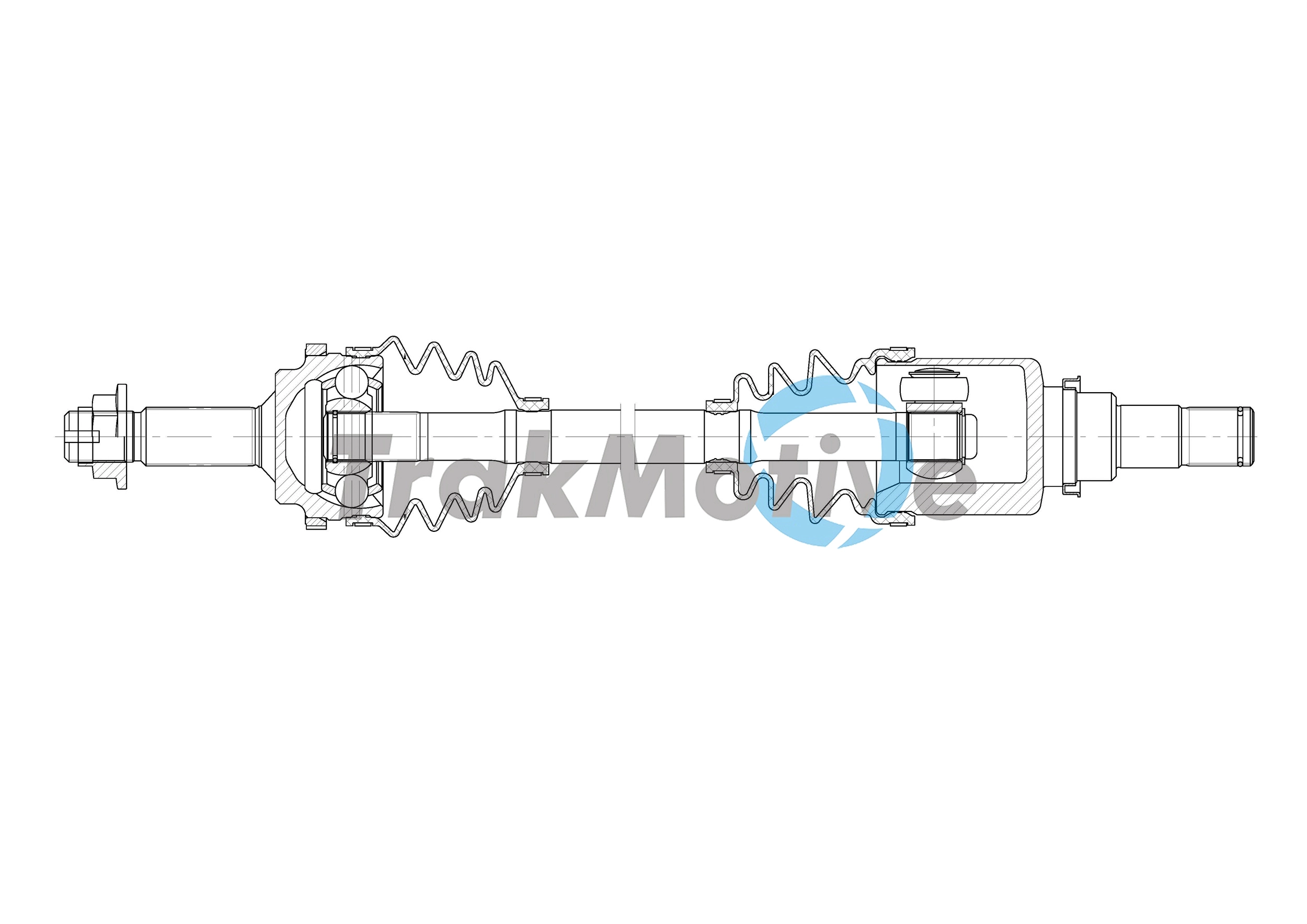 Arbre de transmission TrakMotive 30-1989