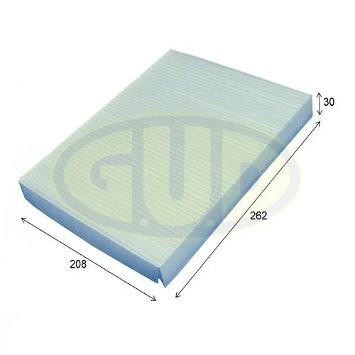 Filtre, air de l'habitacle G.U.D. GCF27007