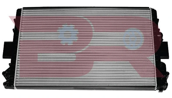 Radiateur, refroidissement du moteur BOTTO RICAMBI BRAC4141