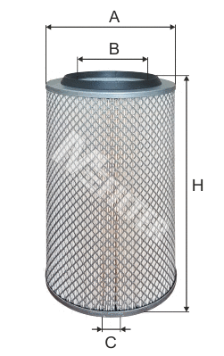 Filtre à air MFILTER A 844