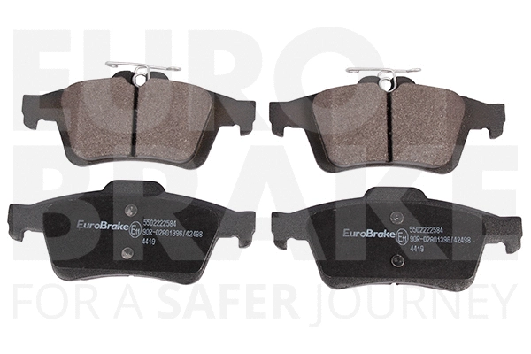 Kit de plaquettes de frein, frein à disque EUROBRAKE 5502222584