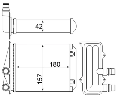 Système de chauffage MAHLE AH 246 000S