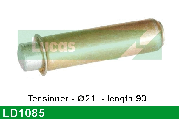 Poulie de tension, courroie crantée LUCAS LD1085