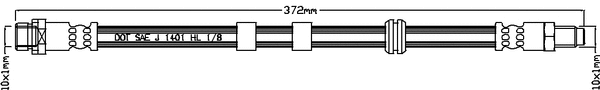Flexible de frein JURATEK JBH1066