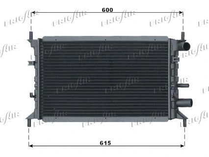 Radiateur, refroidissement du moteur FRIGAIR 0105.3033