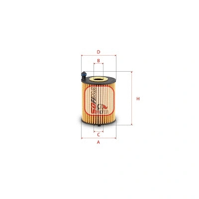 Filtre à huile SOFIMA S 5253 PE