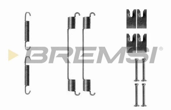 Kit d'accessoires, mâchoire de frein BREMSI SK0814