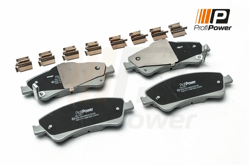 Kit de plaquettes de frein, frein à disque ProfiPower 1B1191