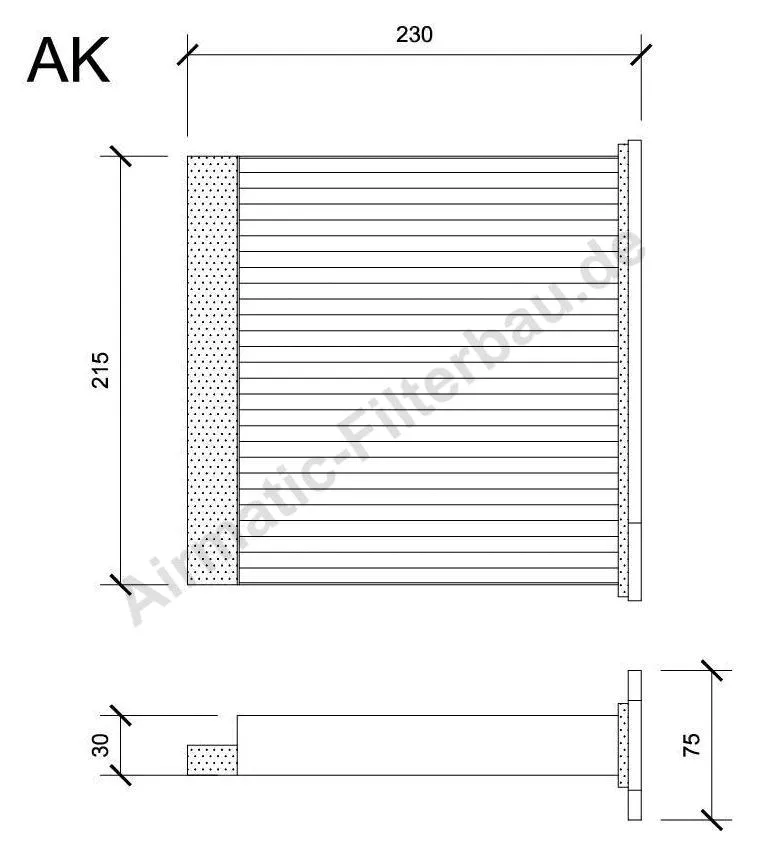 Filtre, air de l'habitacle AIRMATIC Filterbau IF1202