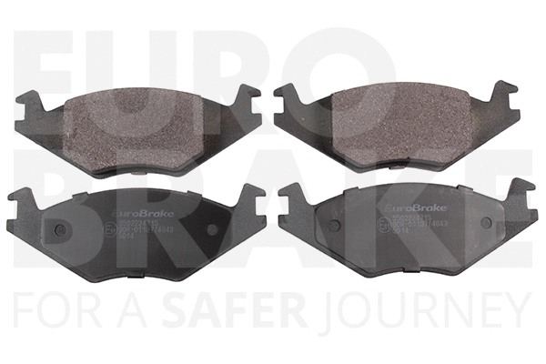 Kit de plaquettes de frein, frein à disque EUROBRAKE 5502224715