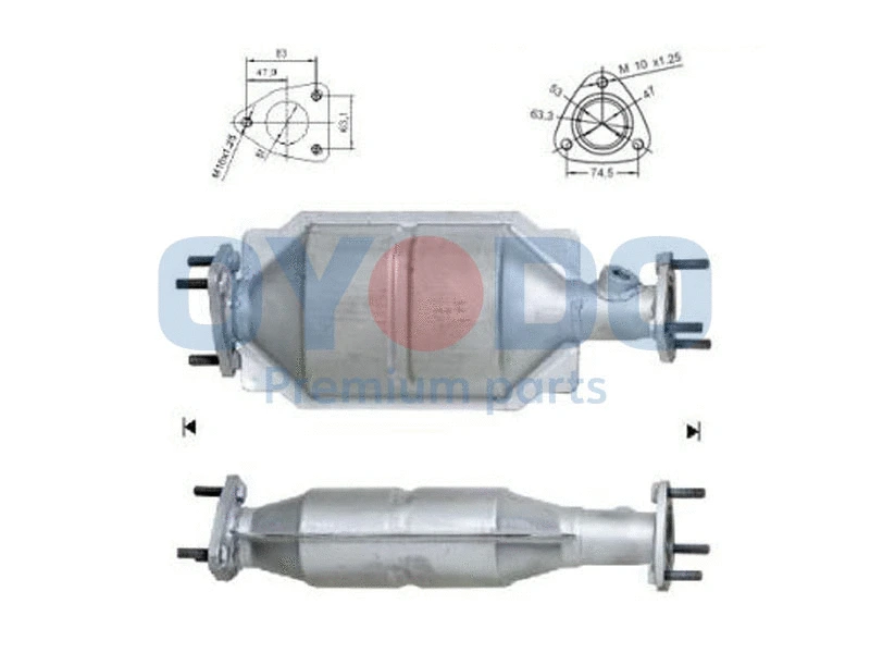 Catalyseur Oyodo 10N0067-OYO