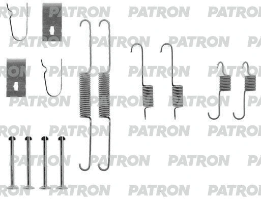 Kit d'accessoires, mâchoire de frein PATRON PSRK0047