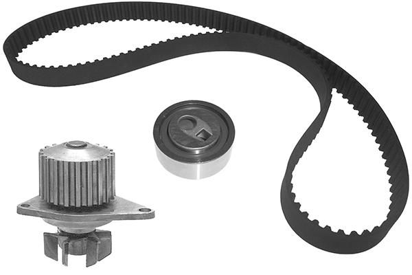 Pompe à eau + kit de courroie crantée TECDRIVE TKPE0012