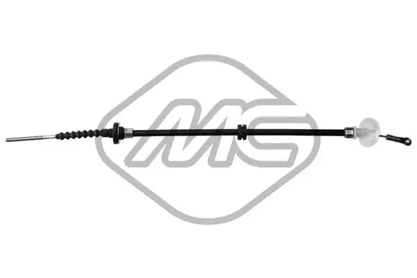 Tirette à câble, commande d'embrayage Metalcaucho 80364