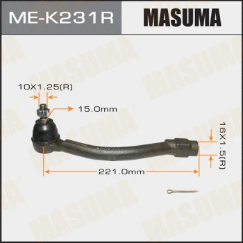 Rotule de barre de connexion MASUMA ME-K231R
