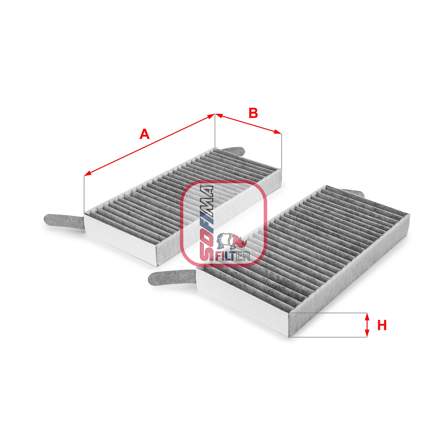 Filtre, air de l'habitacle SOFIMA S 4173 CA