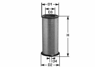 Filtre à air CLEAN FILTERS MA3425