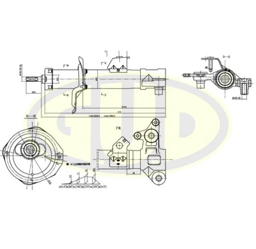 Amortisseur G.U.D. GSA331015