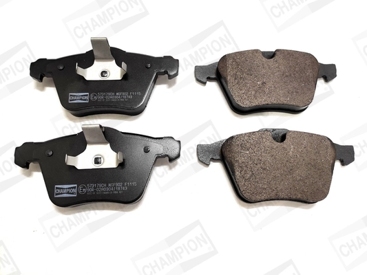 Kit de plaquettes de frein, frein à disque CHAMPION 573179CH
